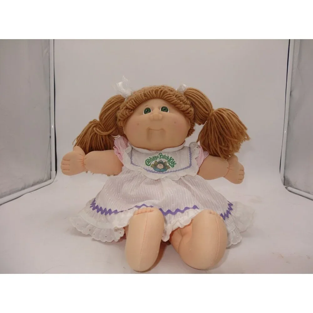 Cabbage Patch Kids Doll 15th Anniversary SpecialEdition Red‎ Brown Hair Blue Eye